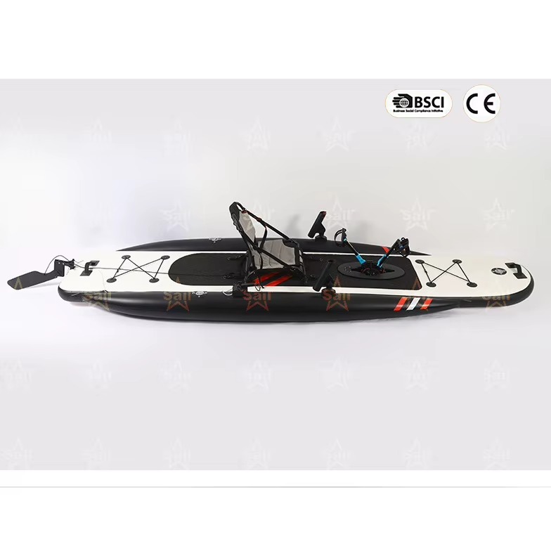 Заводской надувной педальный к – обзор и цена Fishing Kayak Sit On Top